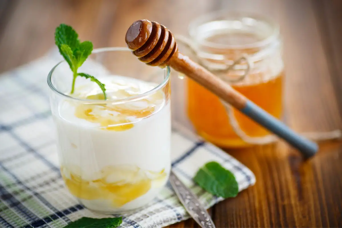 Yogurt With Added Honey
