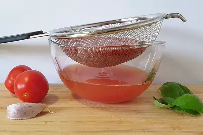 strained tomatoes