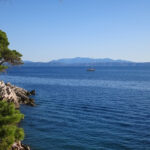 blue water in croatia