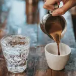 how to serve greek coffee