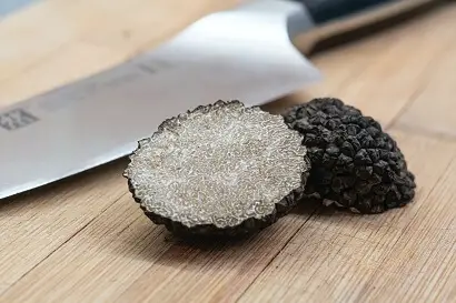 truffle cut in half